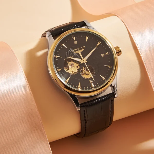 Longlux Medium Gold Black